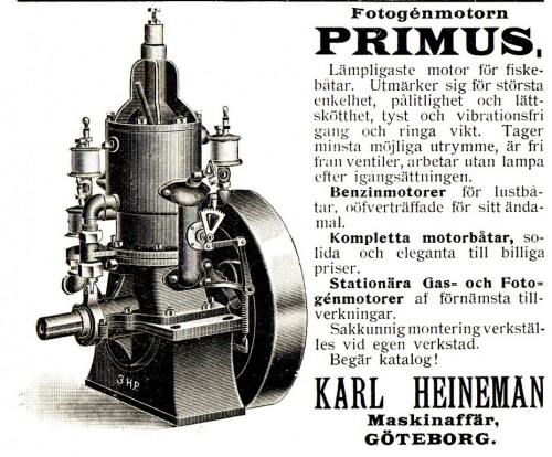 Primus motor Karl Heineman, Gbg annons.jpg